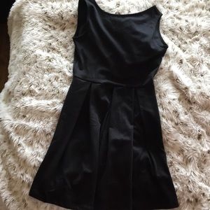 Black short dress